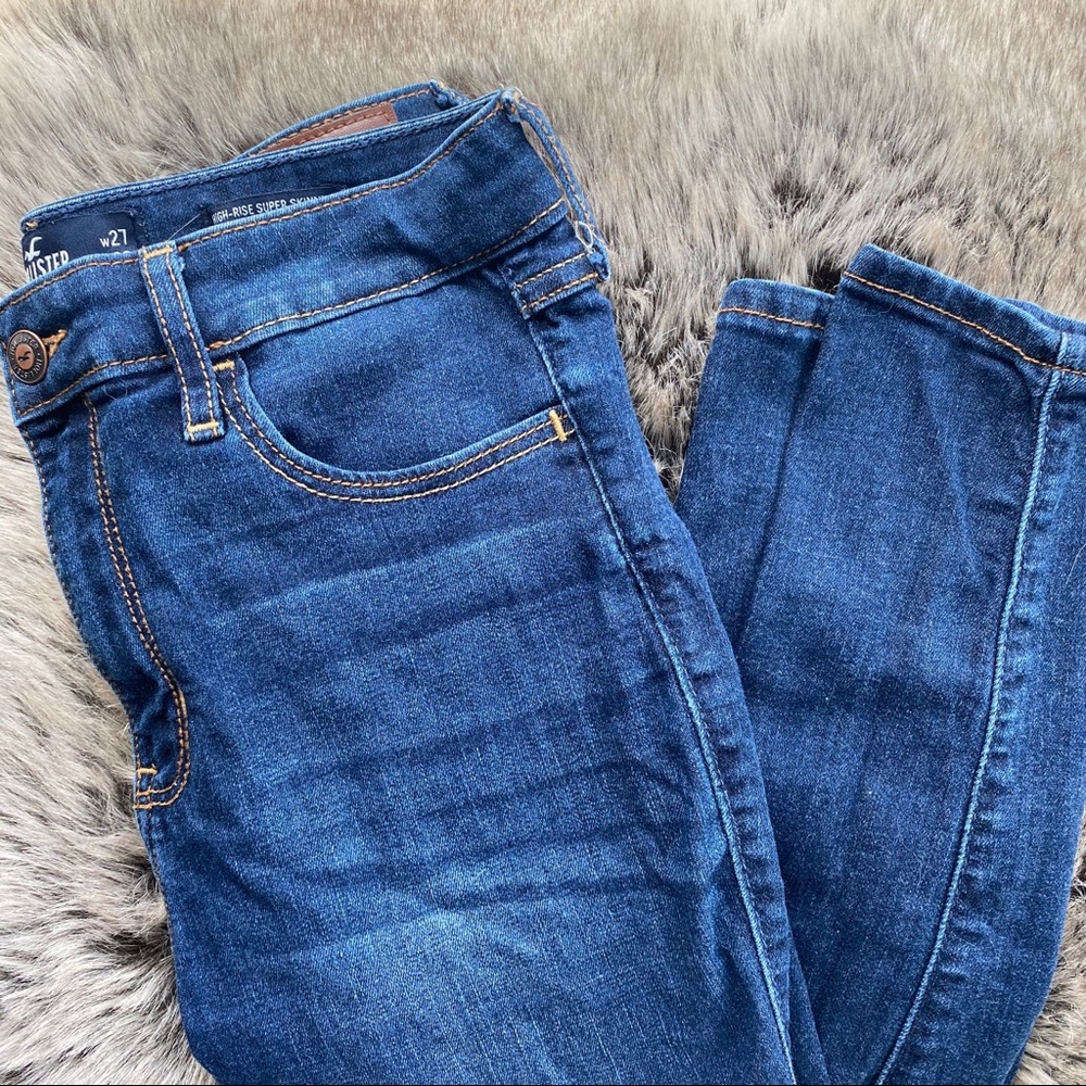Ripped Hollister Jeans